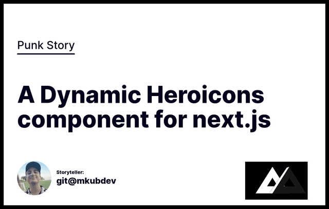 A Dynamic Heroicons component for next.js